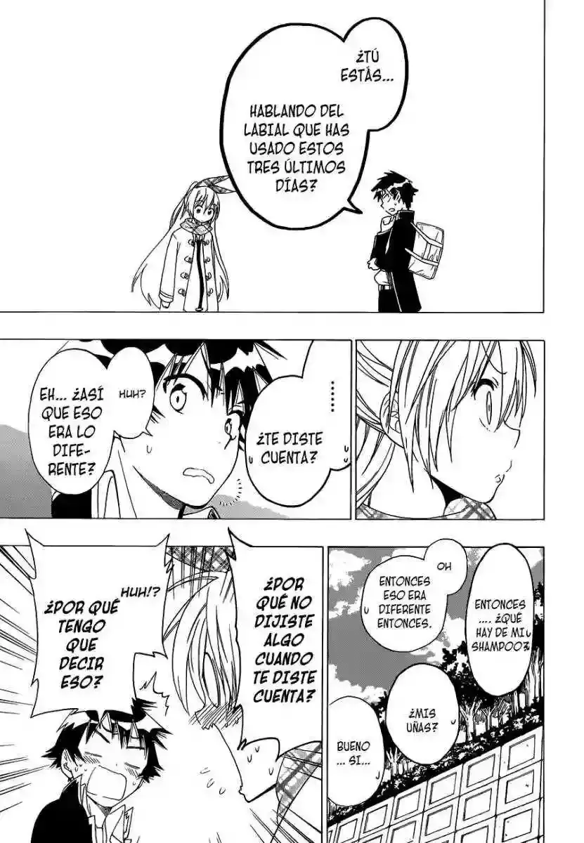 Nisekoi capítulo 57, página 16