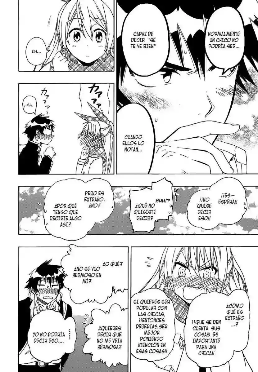 Nisekoi capítulo 57, página 17