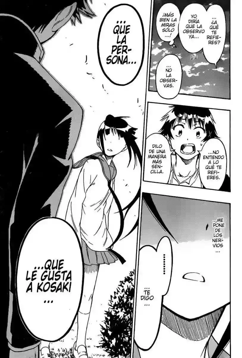 Nisekoi capítulo 58, página 13