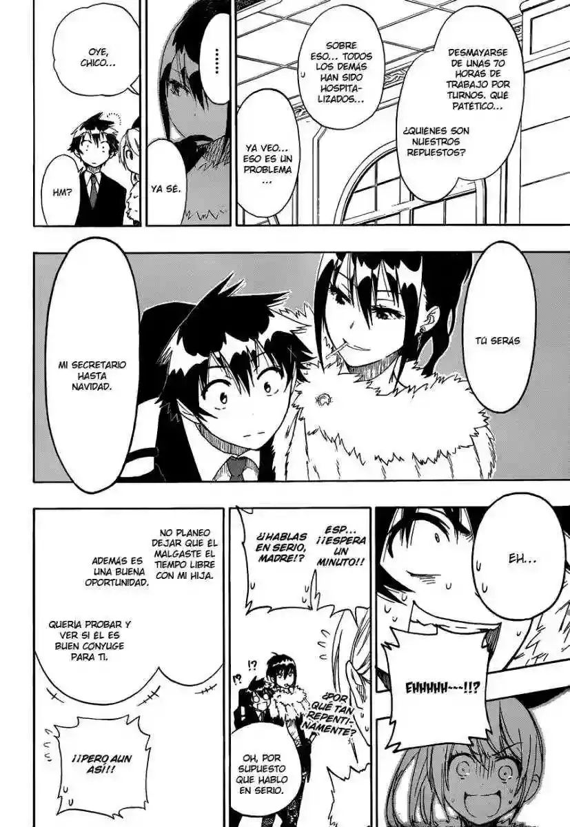 Nisekoi capítulo 59, página 19