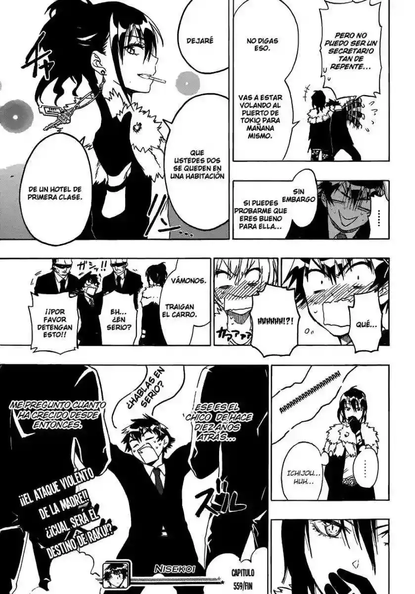 Nisekoi capítulo 59, página 20