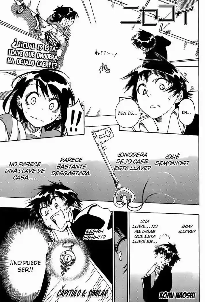 Nisekoi capítulo 6, página 2