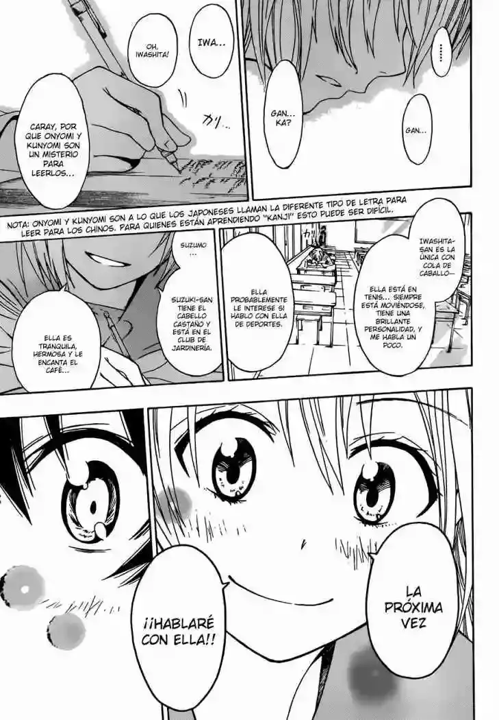 Nisekoi capítulo 6, página 14