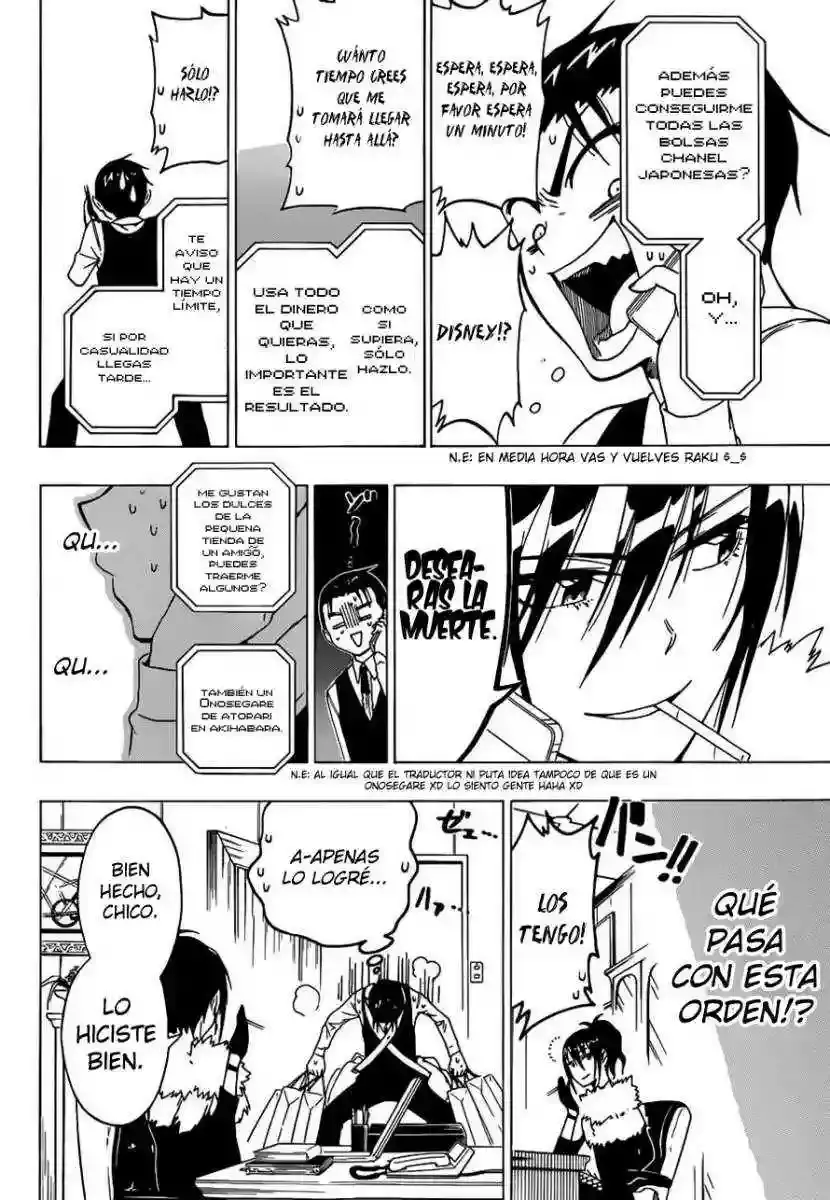 Nisekoi capítulo 60, página 7