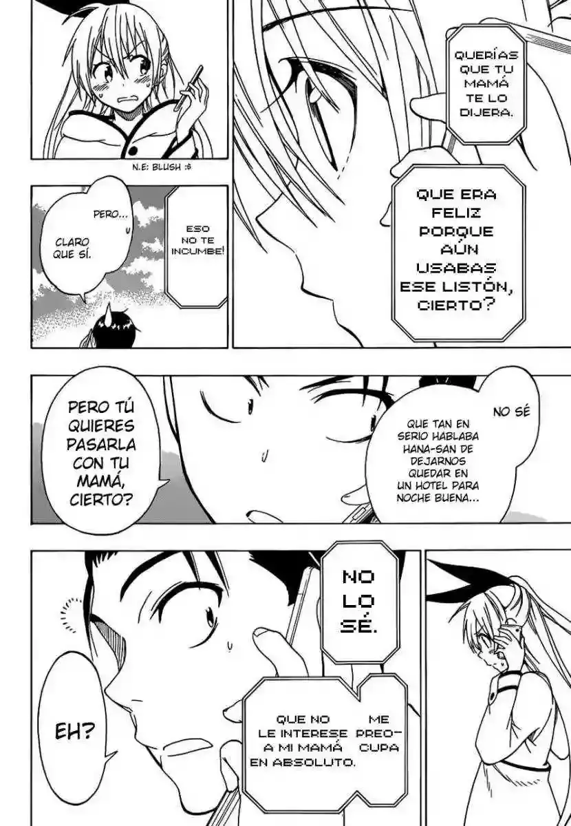Nisekoi capítulo 60, página 13