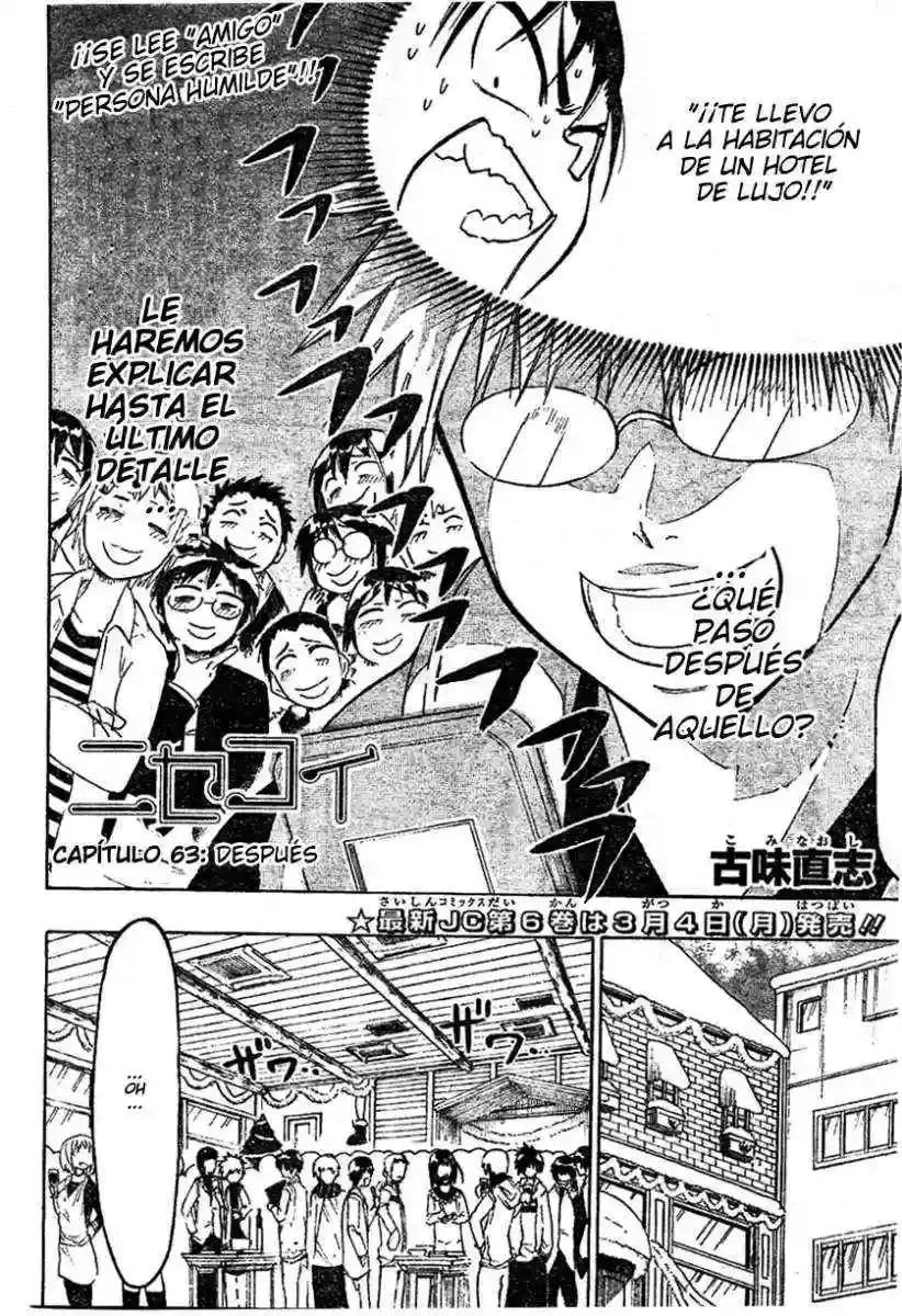 Nisekoi capítulo 63, página 2