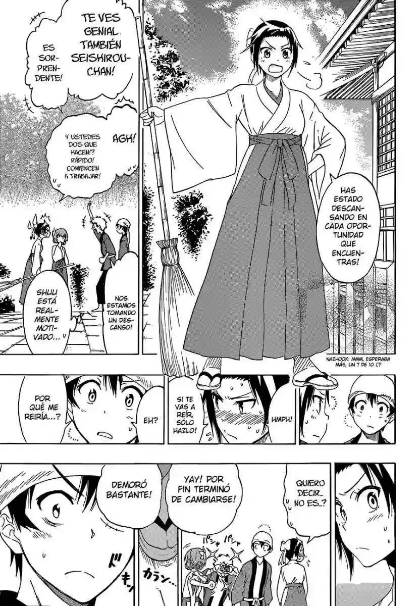 Nisekoi capítulo 64, página 4