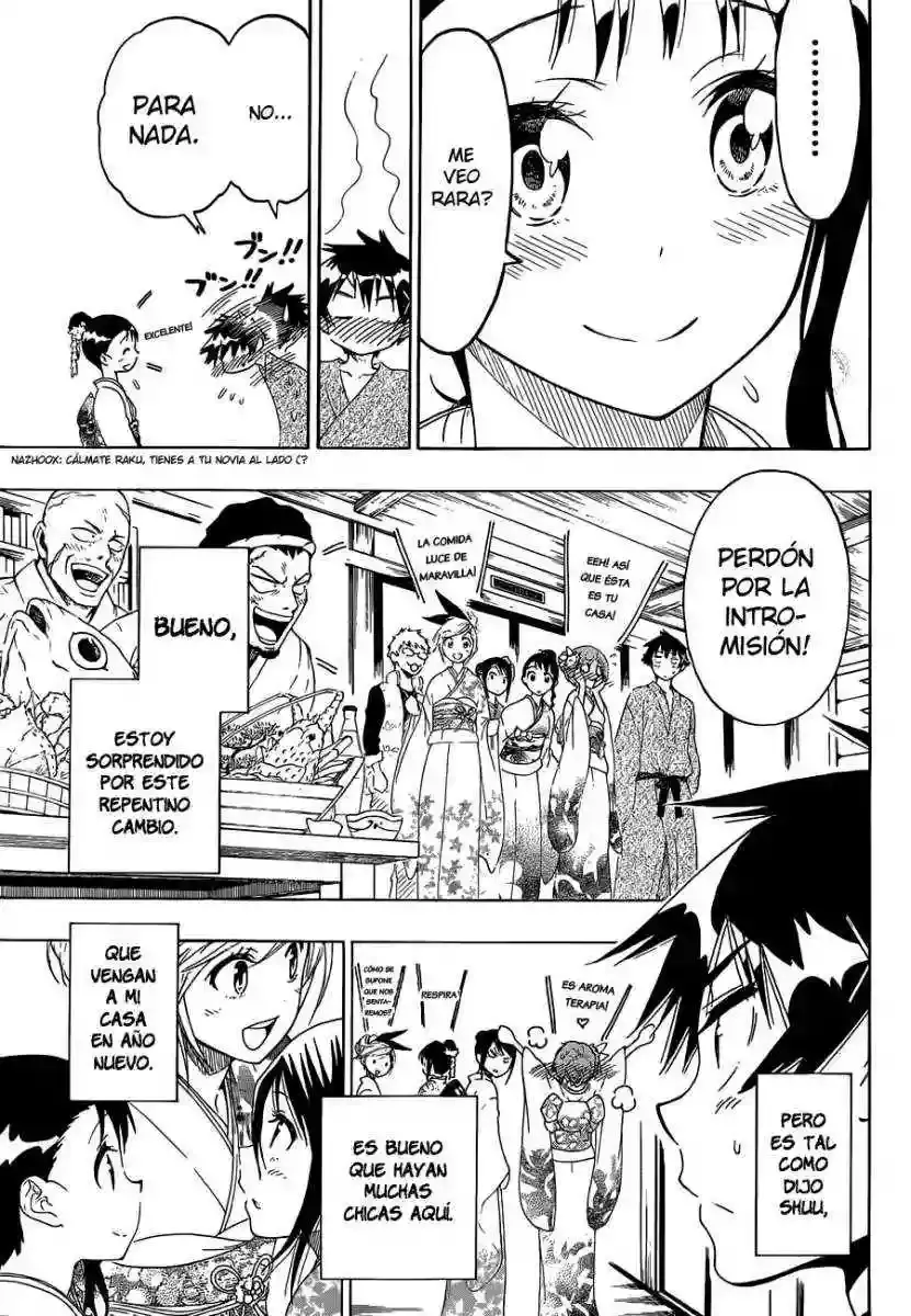 Nisekoi capítulo 65, página 6