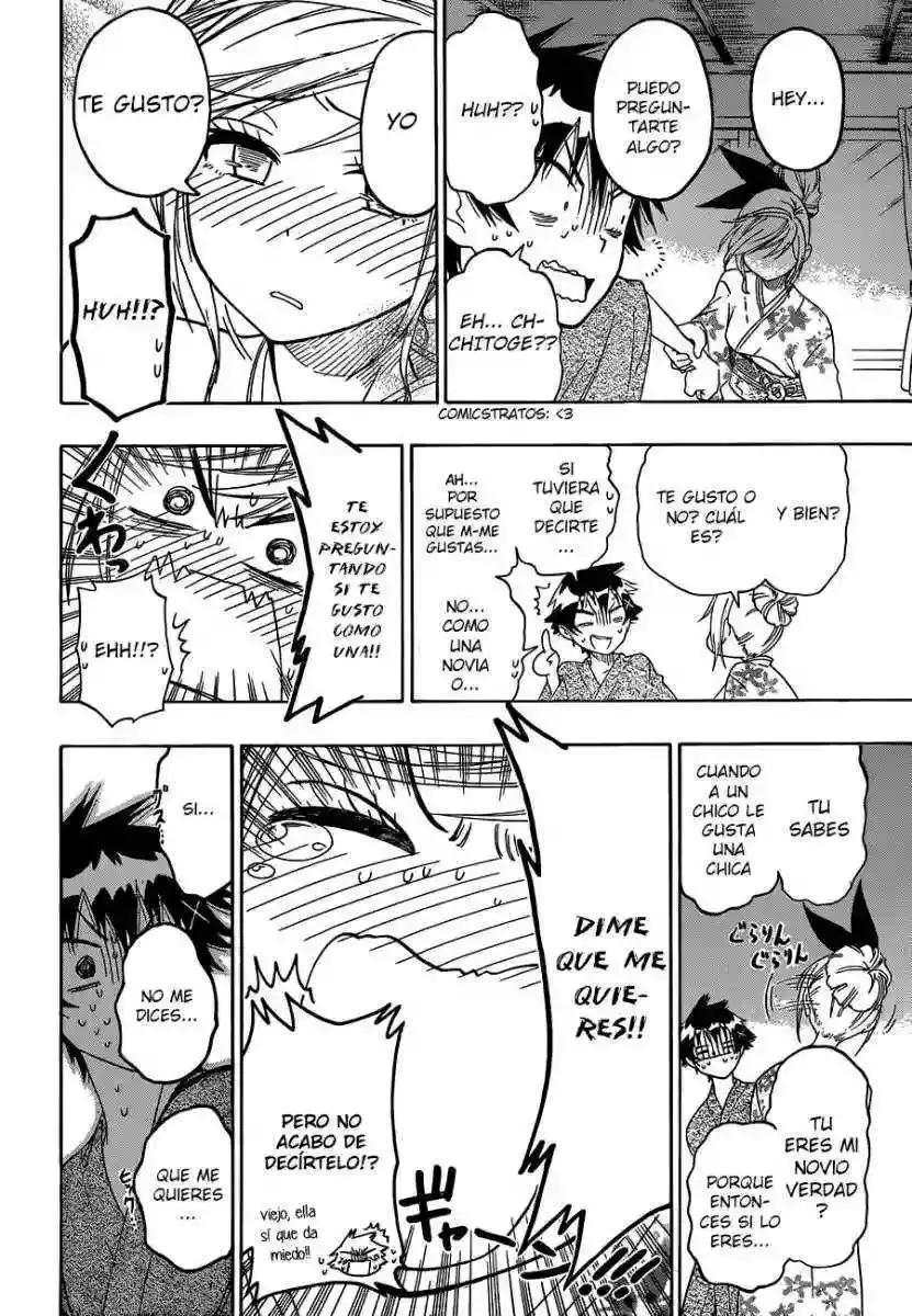 Nisekoi capítulo 65, página 17