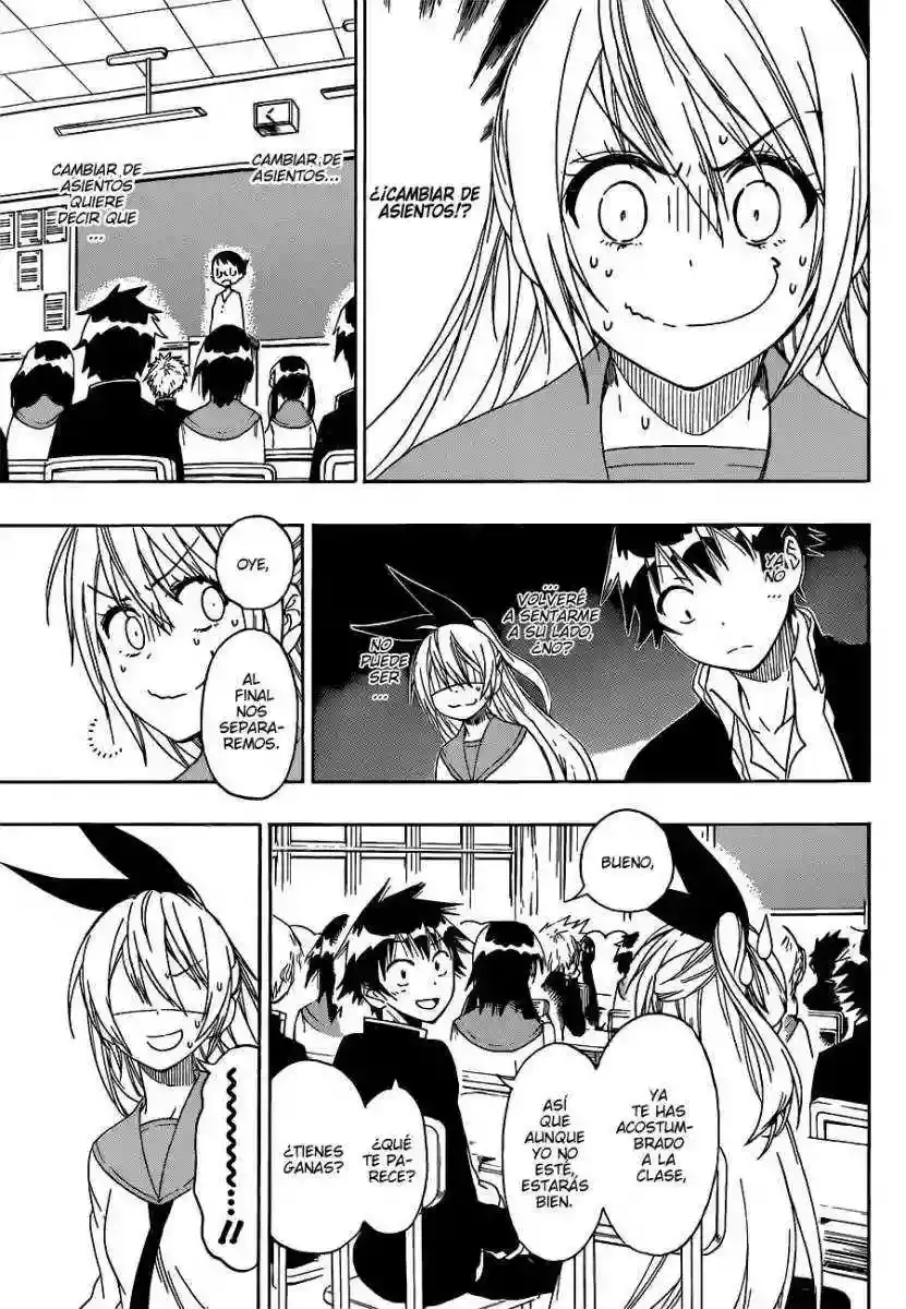 Nisekoi capítulo 66, página 3