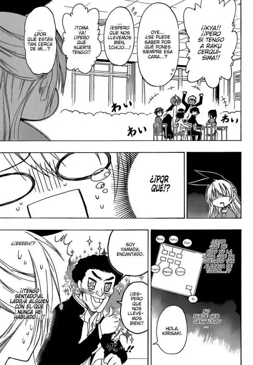 Nisekoi capítulo 66, página 5