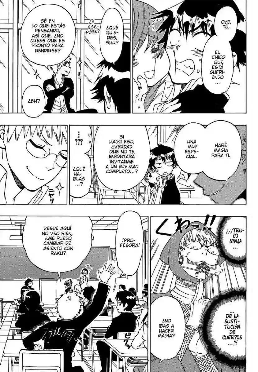 Nisekoi capítulo 66, página 11