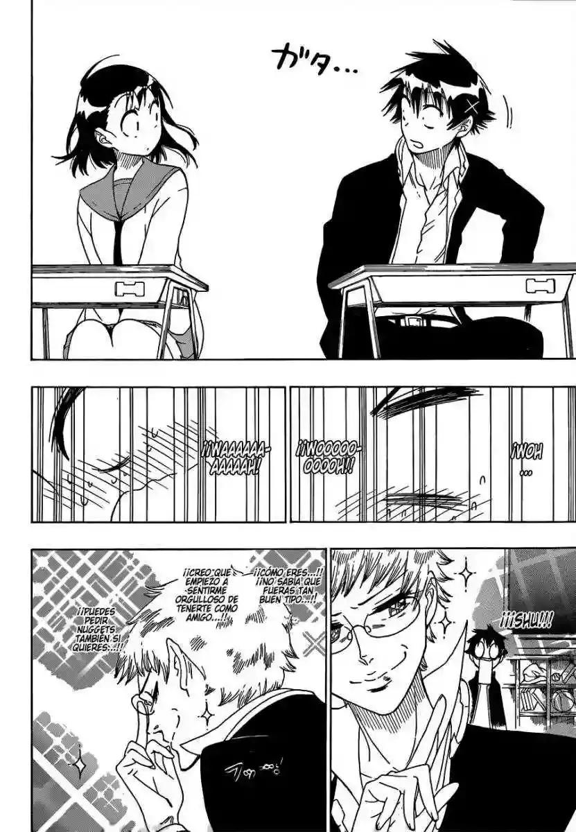 Nisekoi capítulo 66, página 12