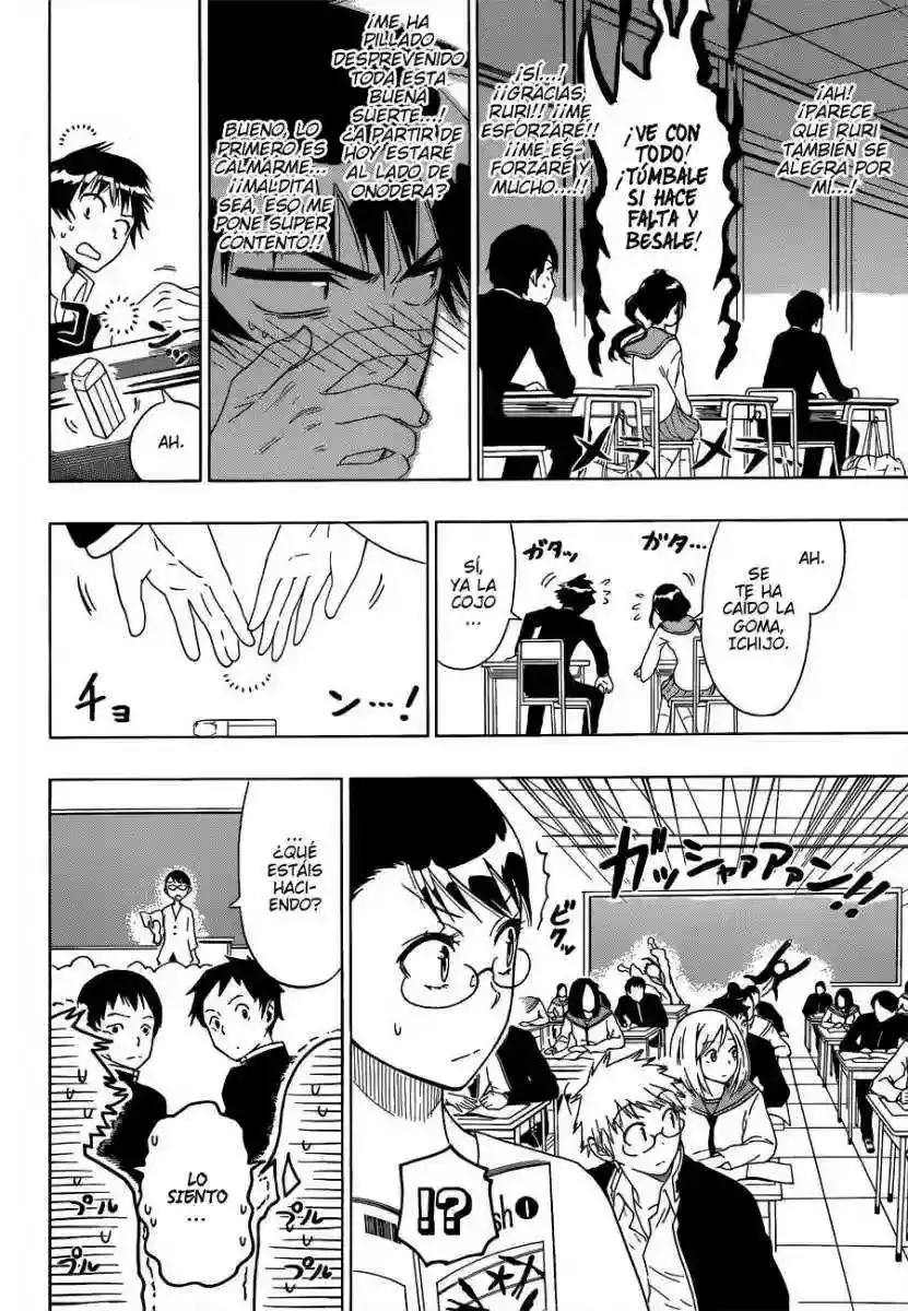Nisekoi capítulo 66, página 14