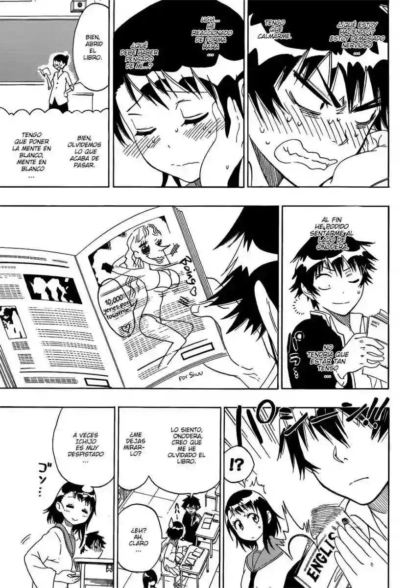 Nisekoi capítulo 66, página 15