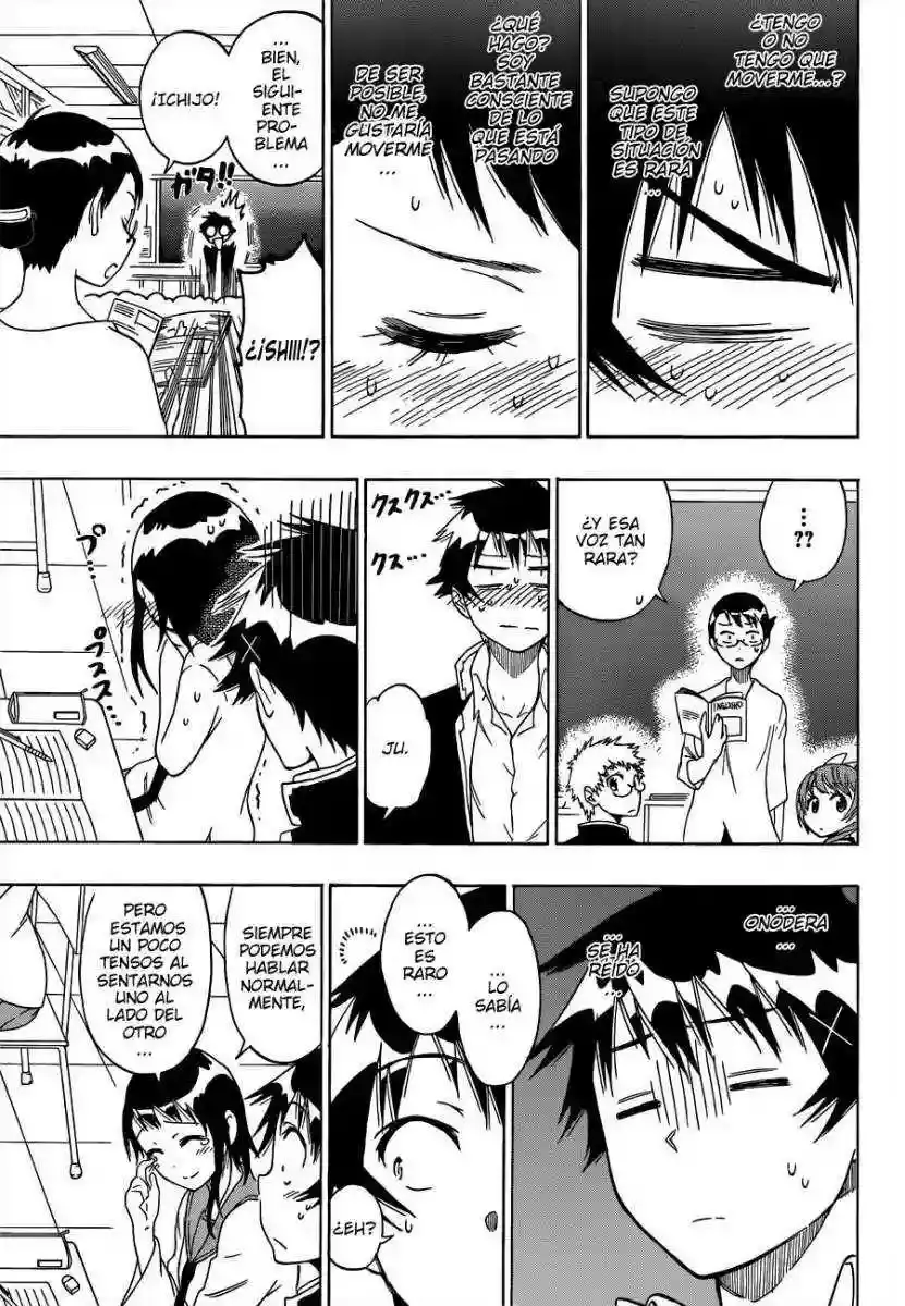 Nisekoi capítulo 66, página 17