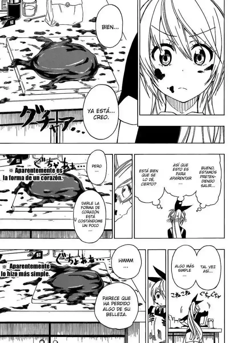 Nisekoi capítulo 67, página 4