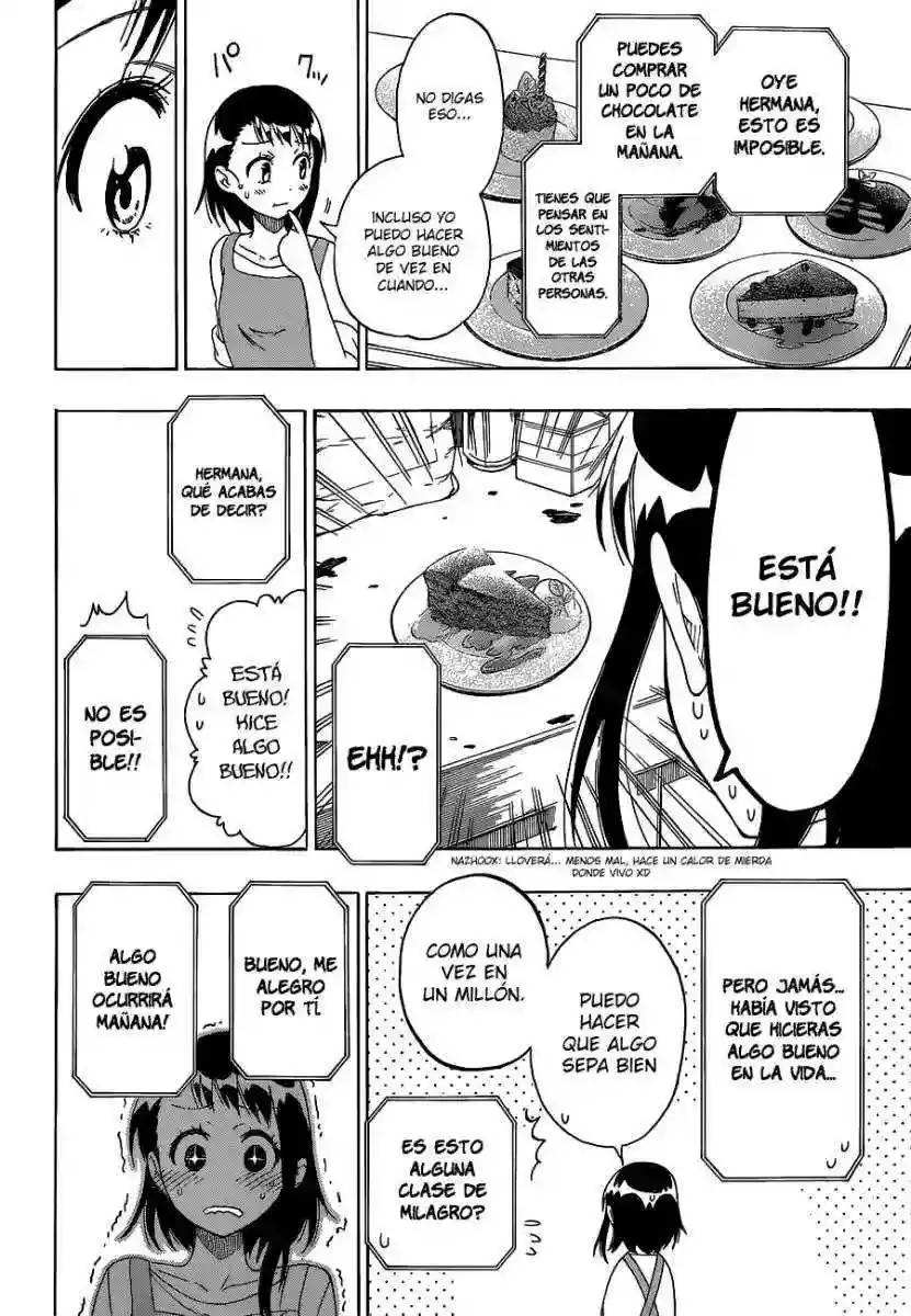 Nisekoi capítulo 67, página 7