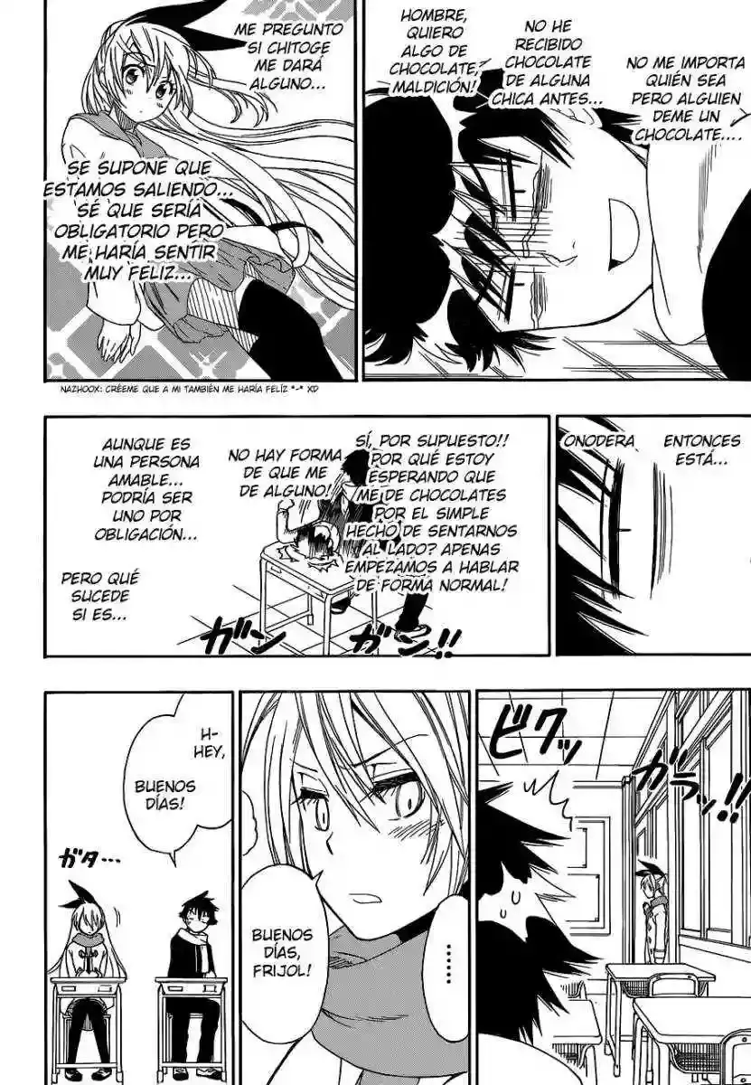 Nisekoi capítulo 67, página 11