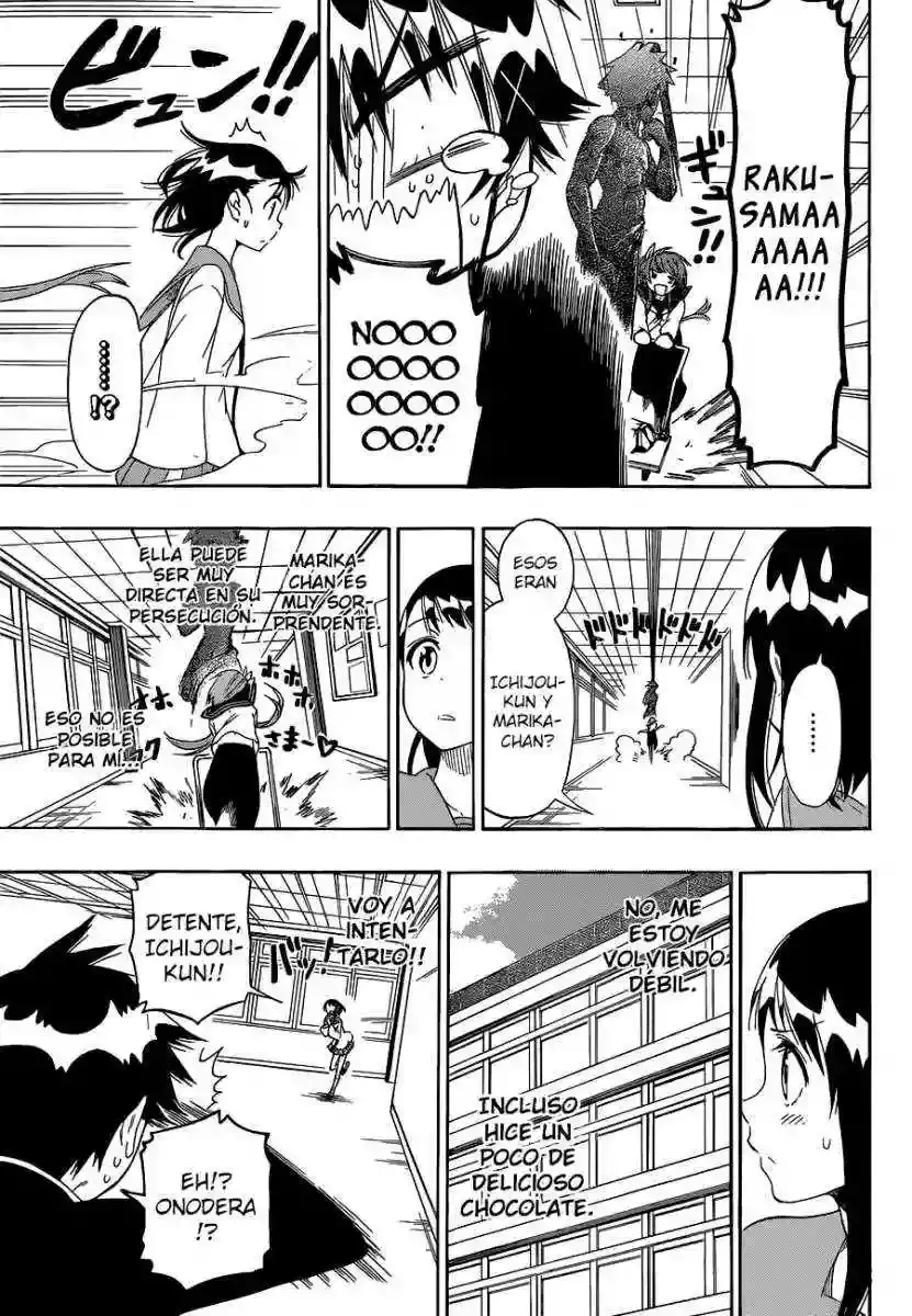 Nisekoi capítulo 67, página 18