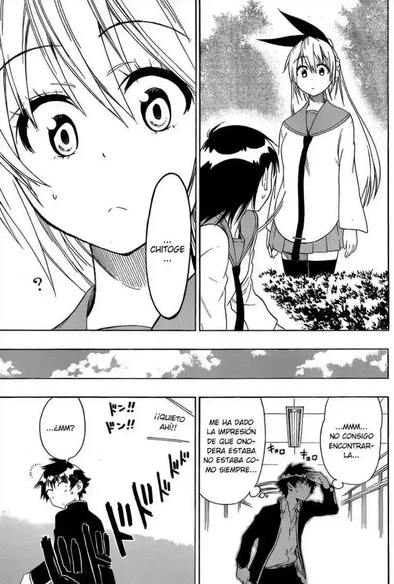 Nisekoi capítulo 68, página 3