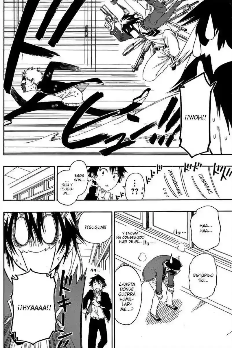 Nisekoi capítulo 68, página 4