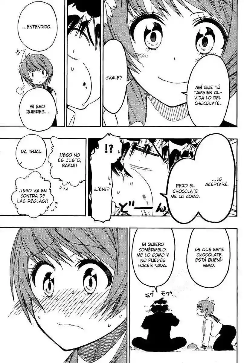 Nisekoi capítulo 68, página 13