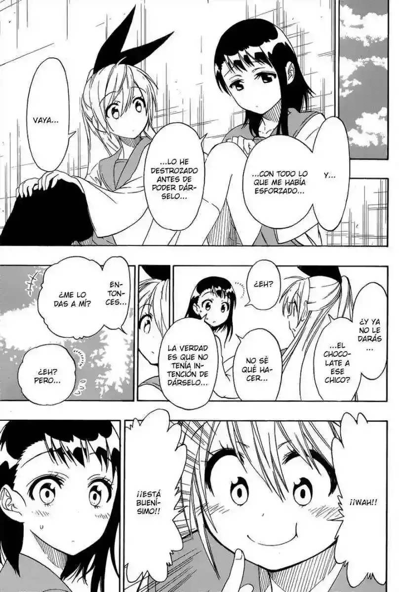 Nisekoi capítulo 68, página 17