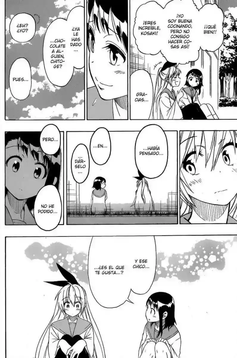 Nisekoi capítulo 68, página 18