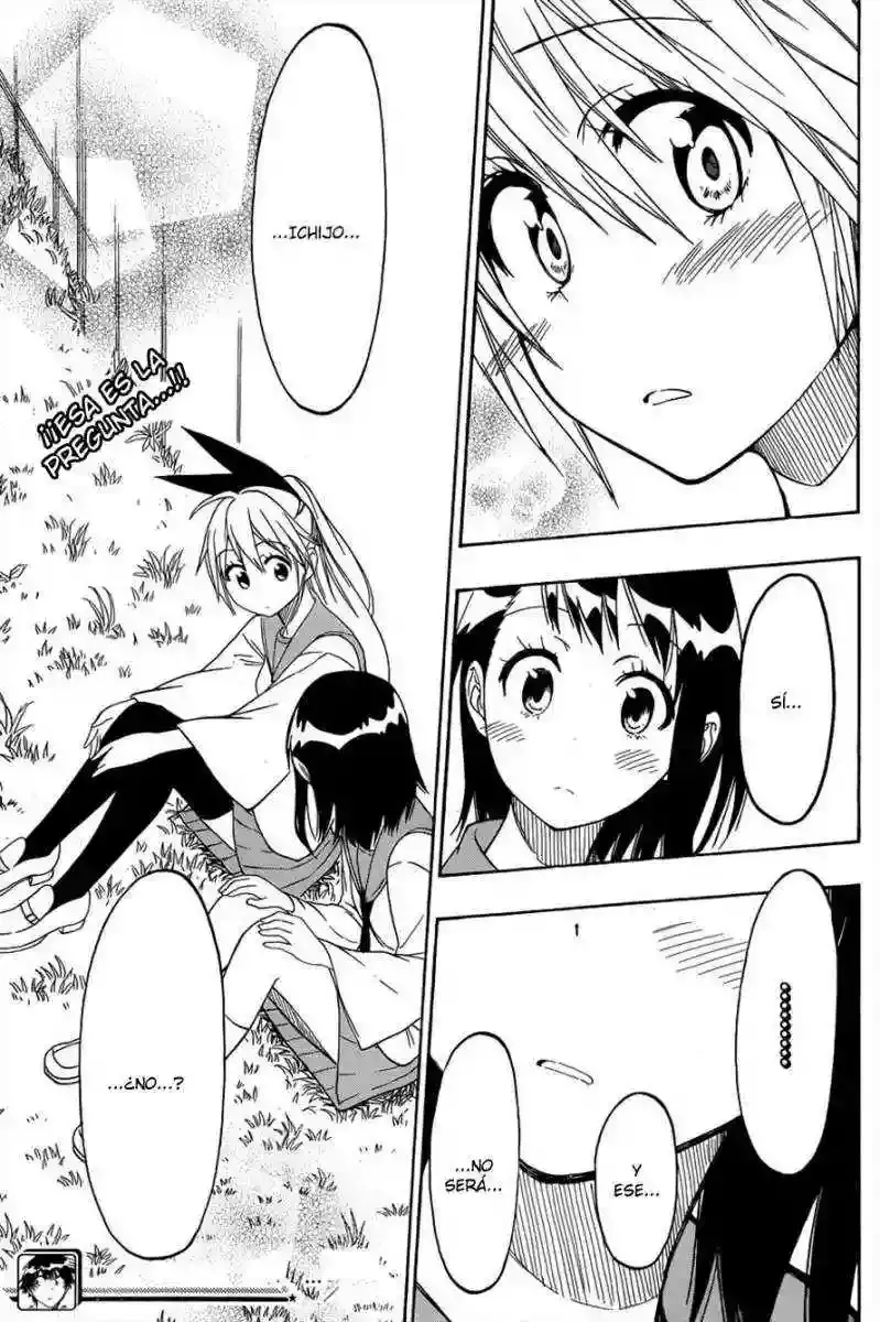 Nisekoi capítulo 68, página 19