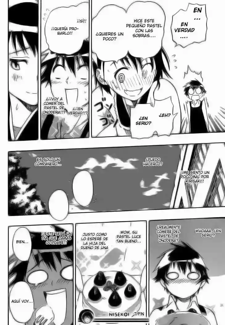 Nisekoi capítulo 7, página 20