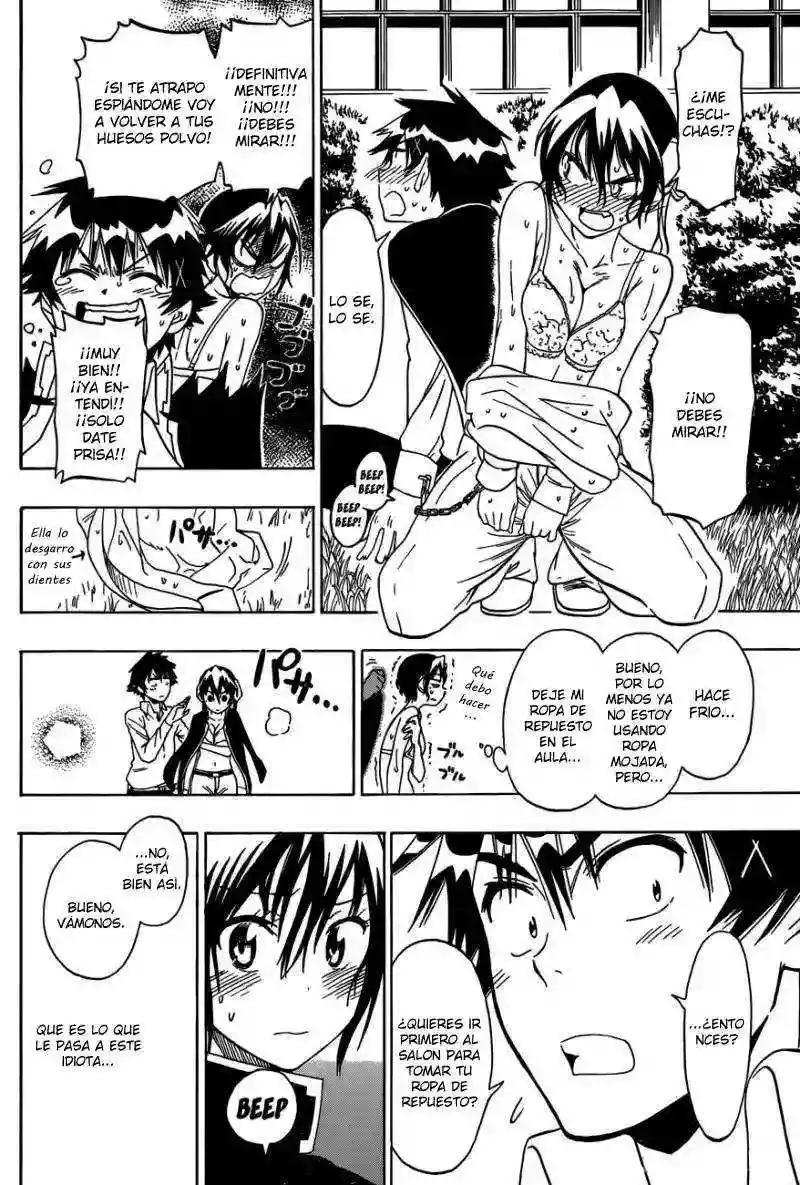 Nisekoi capítulo 70, página 17