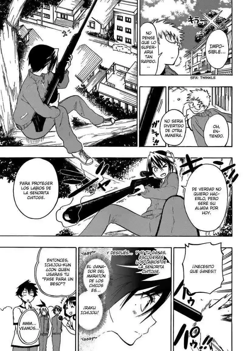 Nisekoi capítulo 72, página 17