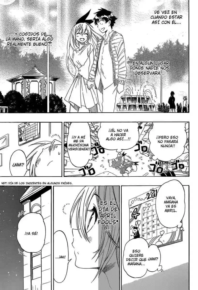 Nisekoi capítulo 74, página 3