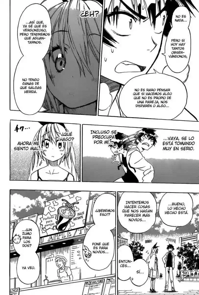 Nisekoi capítulo 74, página 10