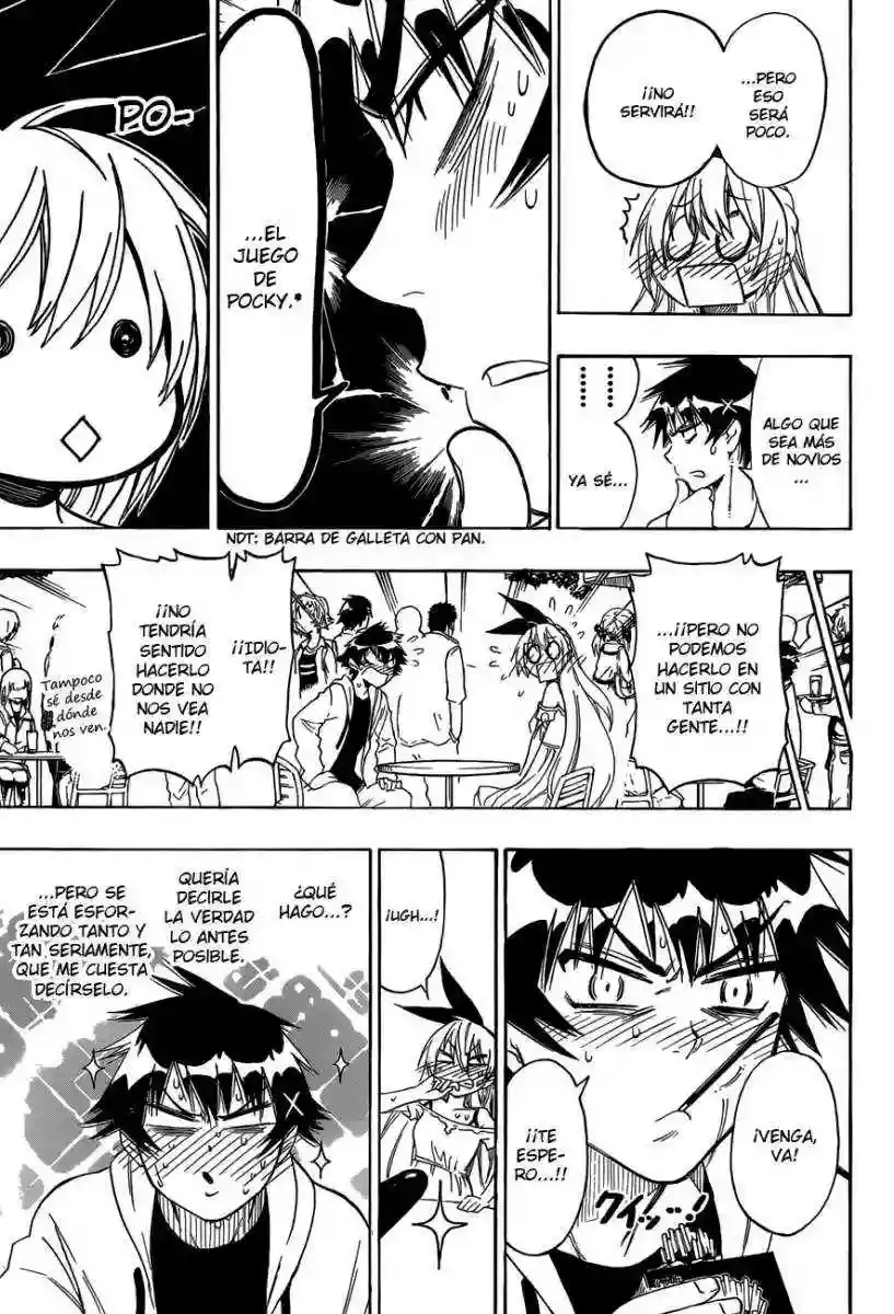 Nisekoi capítulo 74, página 11