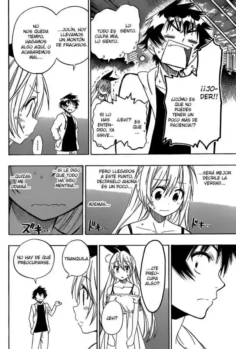 Nisekoi capítulo 74, página 14