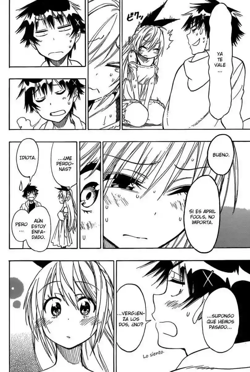 Nisekoi capítulo 74, página 18