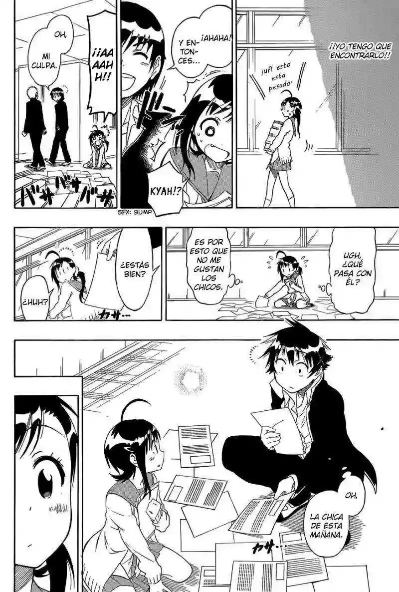 Nisekoi capítulo 75, página 11