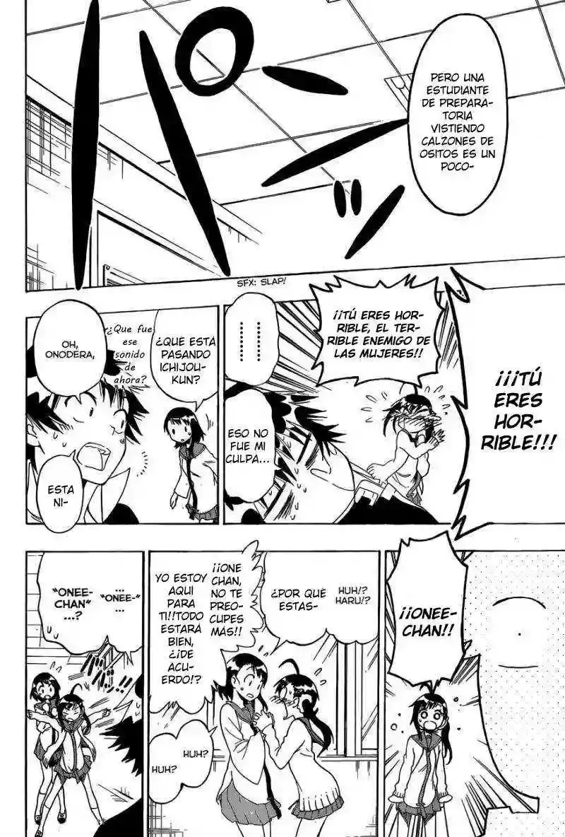 Nisekoi capítulo 75, página 19