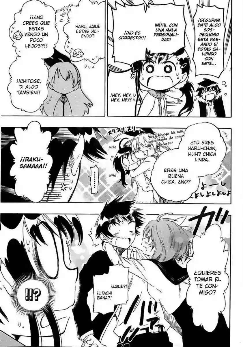 Nisekoi capítulo 76, página 9