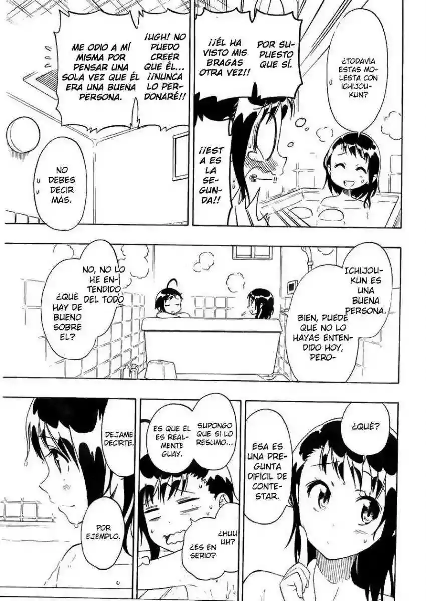 Nisekoi capítulo 76, página 17
