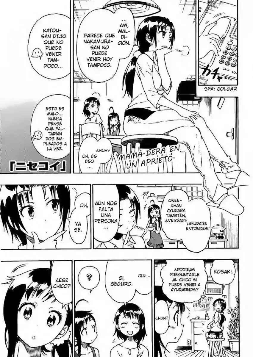 Nisekoi capítulo 77, página 2
