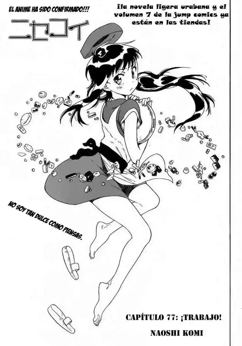 Nisekoi capítulo 77, página 4