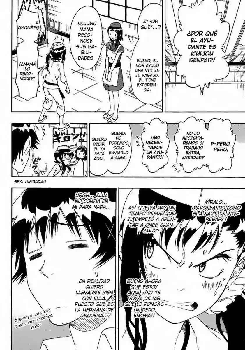 Nisekoi capítulo 77, página 5