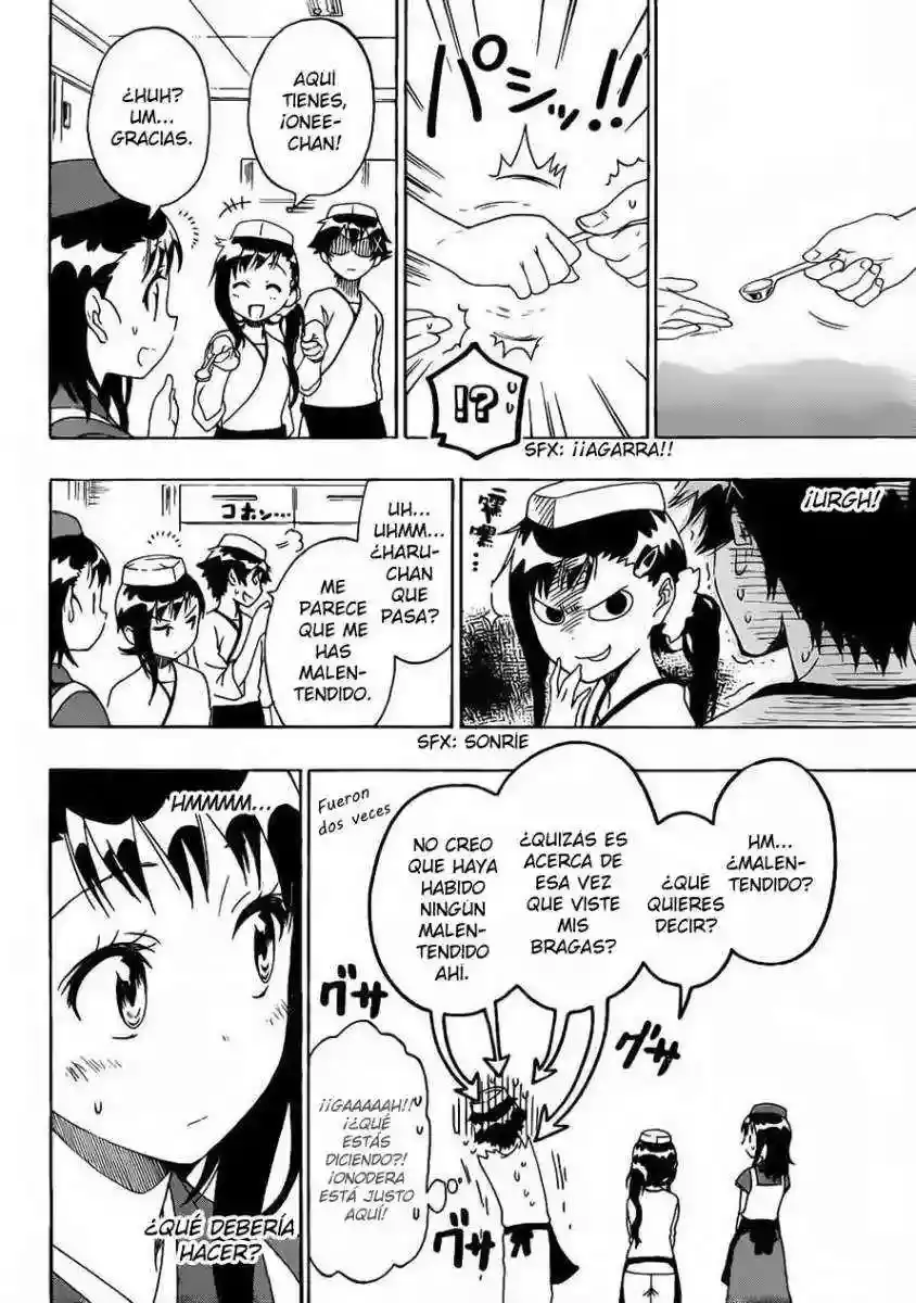 Nisekoi capítulo 77, página 7