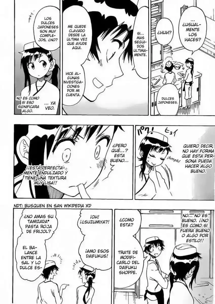 Nisekoi capítulo 77, página 15