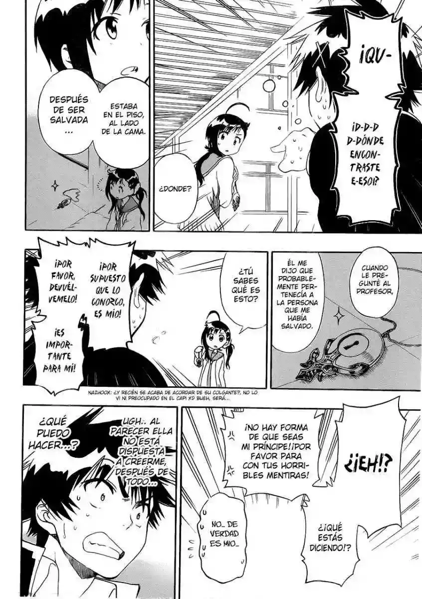 Nisekoi capítulo 78, página 11