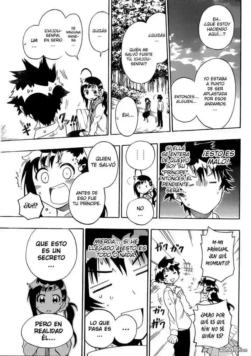 Nisekoi capítulo 78, página 18