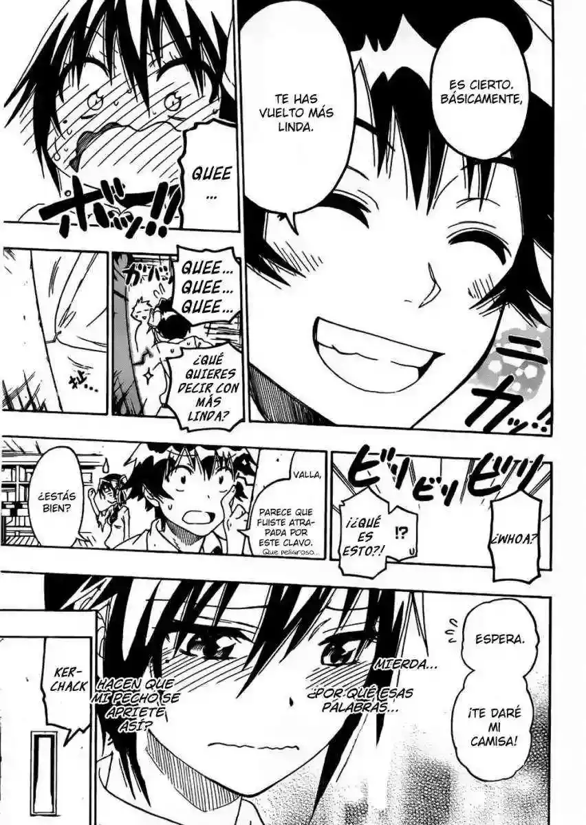 Nisekoi capítulo 79, página 17